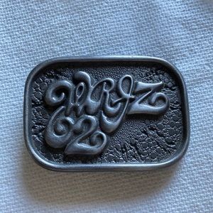 Indiana Metal Craft vintage 70s Belt Buckle WRJZ / 62